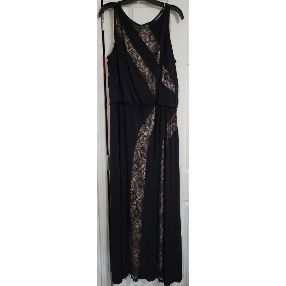 SIZE 16, Maxi Dress, Black